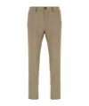 Incotex Belt Loops Slacks In Brown