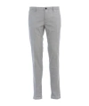 Incotex Belt Loops Slacks In Gray