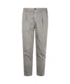 Incotex Belt Loops Slacks In Gray