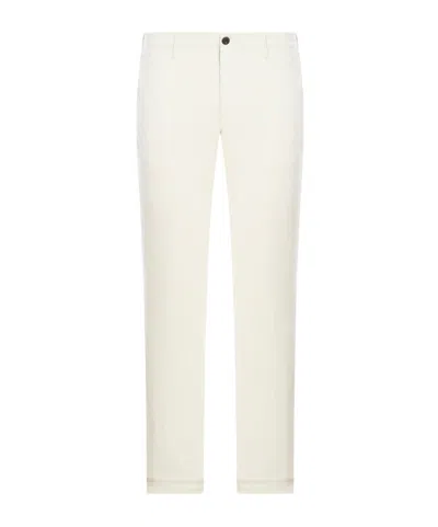 Incotex Belt Loops Slacks In White