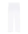 Incotex Pantaloni In Misto Cotone Con Gamba Affusolata In White