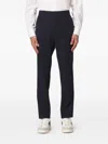 Incotex Belt-loops Trousers In Black