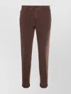 Incotex Belt Loops Trousers With Side And Back Pockets
