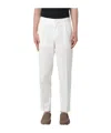 Incotex 541 Pleated Trousers In White