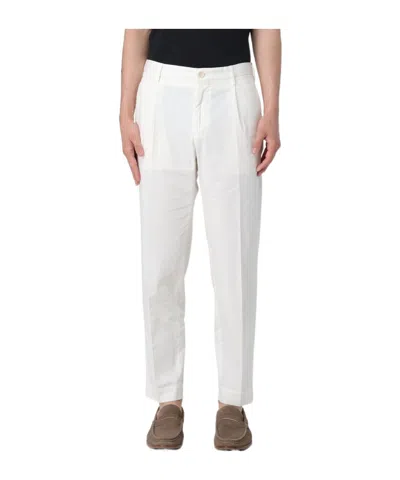 INCOTEX BELT-LOOP CASUAL PANTS