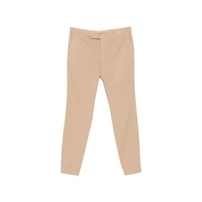 Incotex Belt-loops Trousers In Brown