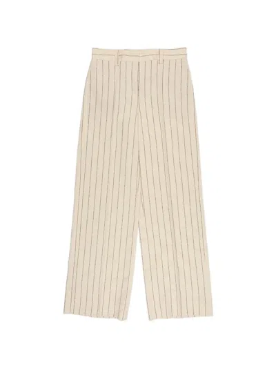 Incotex Belt-loops Trousers In Neutral