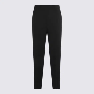 Incotex Black Cotton Pants