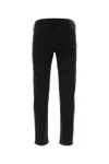 Incotex Cotton Straight-leg Trousers In Black