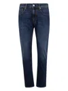 Incotex Blue Division 5 Pockets Denim Stretch