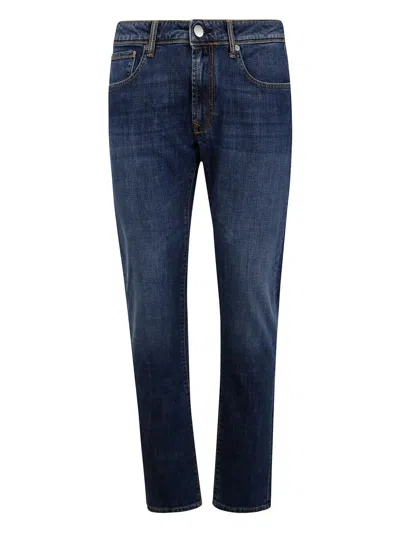 Incotex Blue Division 5 Pockets Denim Stretch