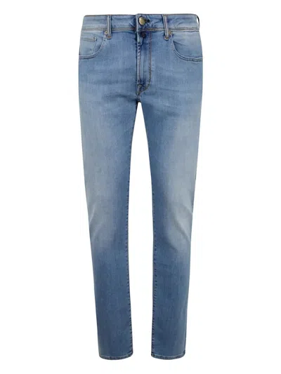 INCOTEX BLUE DIVISION 5 POCKETS DENIM STRETCH,BDPS0003.F17LZ 002 WASH 02