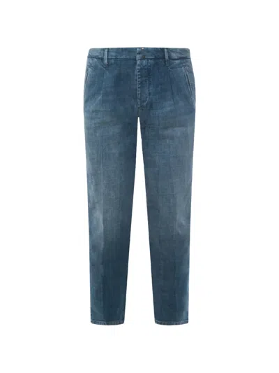 Incotex Blue Division Faded-effect Jeans