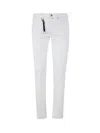 Incotex Blue Division Incotex' White Jeans In White