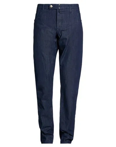 Incotex Blue Division Man Jeans Blue Size 30 Cotton, Viscose, Polyester, Elastane
