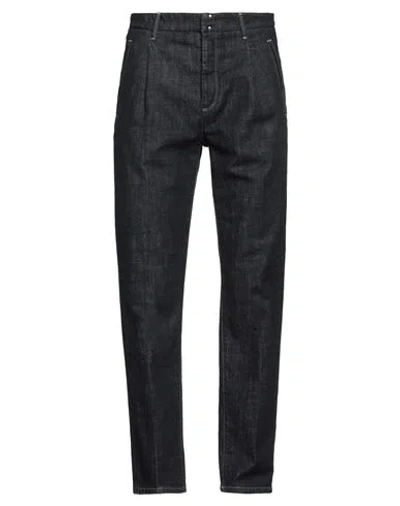 Incotex Blue Division Man Jeans Blue Size 33 Cotton, Elastane