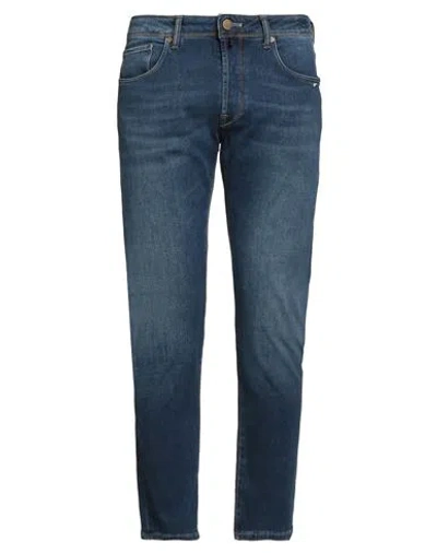 Incotex Blue Division Man Jeans Blue Size 34 Cotton, Lyocell, Elastomultiester, Elastane