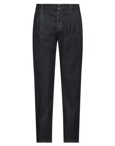 INCOTEX INCOTEX BLUE DIVISION MAN JEANS BLUE SIZE 35 COTTON, ELASTANE