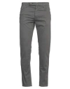 Incotex Blue Division Man Pants Lead Size 32 Cotton, Elastane