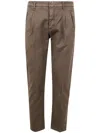 Incotex Blue Division Pantalone Special Ppt Stretch Solid In Brown