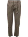 Incotex Blue Division Pantalone Special Ppt Stretch Solid By Incotex B In Brown