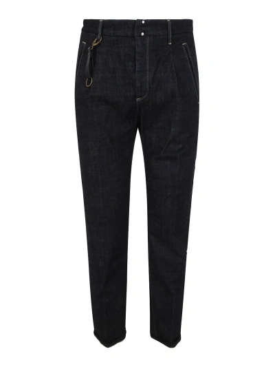 Incotex Blue Division Trousers In Blue