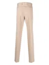 Incotex Blue Stretch Cotton Pants In Pink