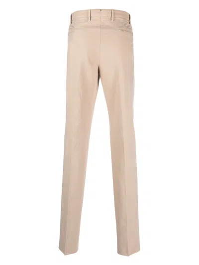 Incotex Blue Stretch Cotton Pants In Pink