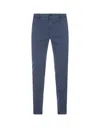 Incotex Blue Stretch Gabardine Slim Fit Trousers