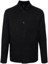 Incotex Melange Shirt-jacket In Blue