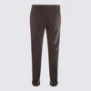 Incotex Brown Cotton Pants