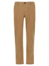 Incotex Low Waist Pants In Brown