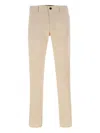 Incotex Button-fastening Trousers In Neutral
