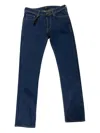 Incotex Button-fly Straight-leg Jeans In Blue