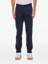 Incotex Button-fly Trousers In Blue