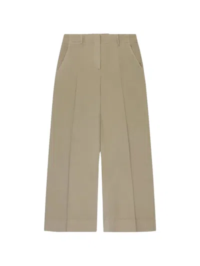 Incotex Button Tailored Trousers In Neutral