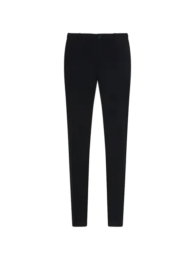 Incotex Button Trousers In Black