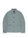 Incotex Buttoned Jacket In Blue