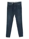 Incotex Buttoned Jeans In Blue