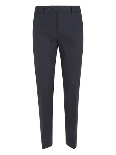 Incotex Buttoned Trousers In Blue