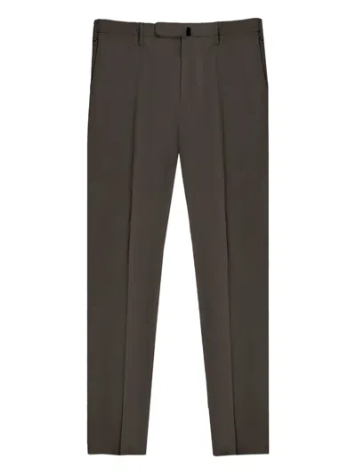 Incotex Buttoned Trousers In Gray