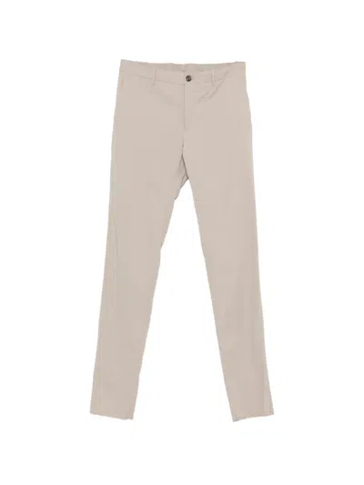 Incotex Buttoned Trousers In Neutral