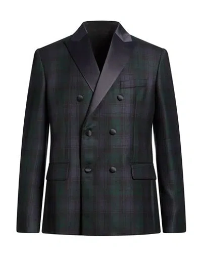 Incotex By Slowear Man Blazer Midnight Blue Size 40 Virgin Wool