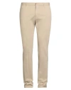 Incotex Man Pants Camel Size 38 Cotton, Elastane In Multi