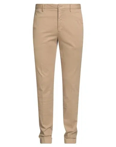 INCOTEX INCOTEX BY SLOWEAR MAN PANTS BEIGE SIZE 40 COTTON, LYOCELL, ELASTANE