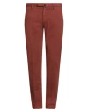Incotex 1951 By Slowear Man Pants Brown Size 40 Cotton, Elastane In Brown
