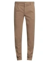 Incotex By Slowear Man Pants Camel Size 32 Cotton, Elastane In Brown