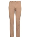 Incotex By Slowear Man Pants Camel Size 40 Cotton, Elastane In Brown