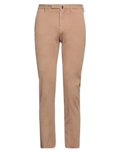 Incotex By Slowear Man Pants Camel Size 40 Cotton, Elastane In Brown