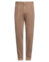 Incotex By Slowear Man Pants Camel Size 40 Cotton, Elastane In Brown